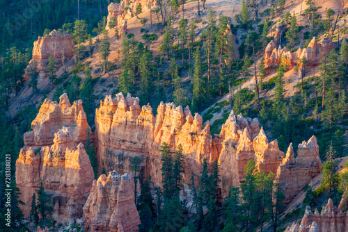Bryce canyon with spectacular hoodoos