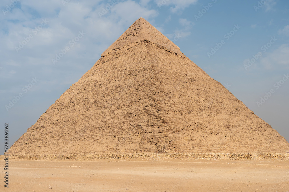 Majestic Egyptian pyramid of Khufu Cheops Majestic Egyptian pyramid of Khufu Cheops