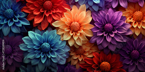 Beautiful flower background colorful nature  Colorful flowers  that are sure to make your day    