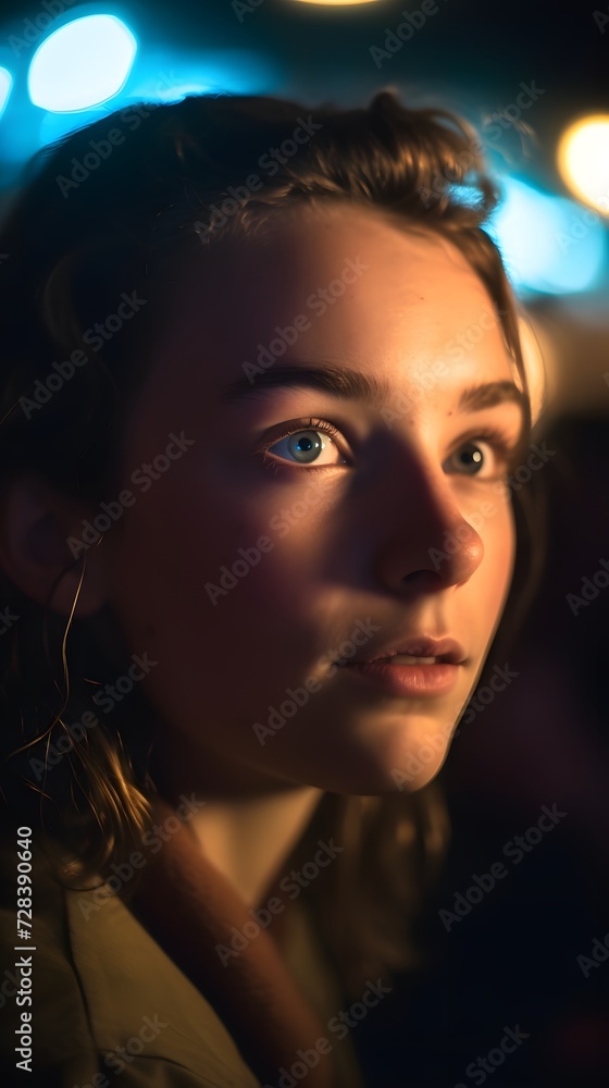 illuminated by the captivating glow of the cinema screen illuminated by the captivating glow of the cinema screen