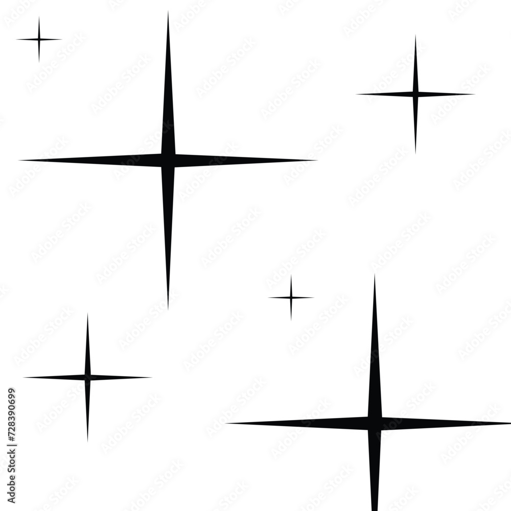 Star icons. Twinkling stars. Sparkles, shining burst. Star icons. Twinkling stars. Sparkles, shining burst.