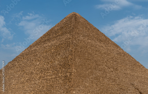 Egyptian pyramid of Khufu Cheops