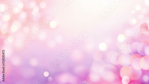 blurry photograph of a pink and purple background with bokeh lights.