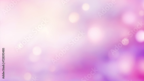 blurry photograph of a pink and purple background with bokeh lights. © big bro