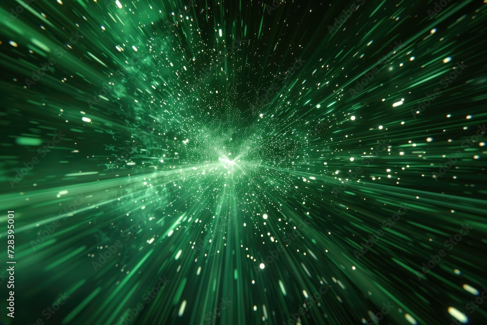 Fototapeta premium Universe abstract background. Generative AI