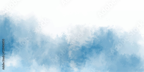  watercolor paint background design with colorful. digital painted watercolor white and light blue abstract canvas aquarelle background. Blue watercolor textures backgrounds and web banners design.