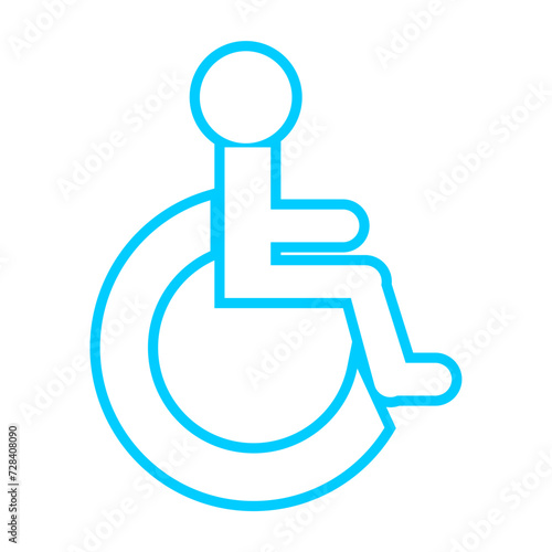 Wheelchair / handicapped access sign