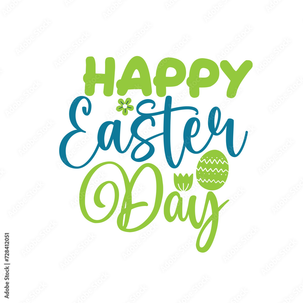 Fototapeta premium Easter svg design t shirt