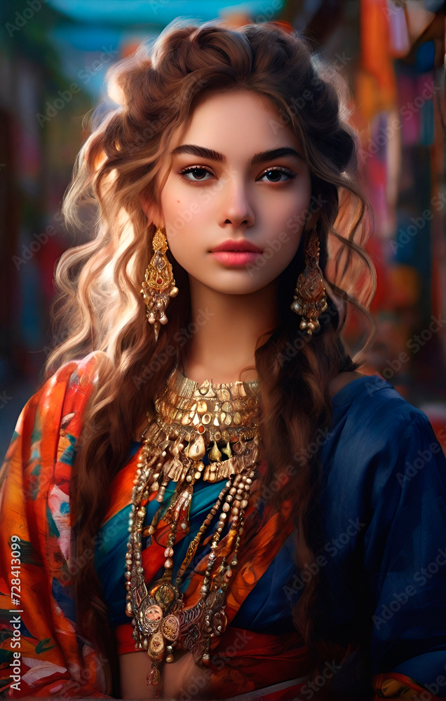 Create an online art gallery featuring hyper-realistic 8K Ultra HD portraits of beautiful 22-year-old women, each representing a different country. Encourage viewers to explore the intricate details Create an online art gallery featuring hyper-realistic 8K Ultra HD portraits of beautiful 22-year-old women, each representing a different country. Encourage viewers to explore the intricate details