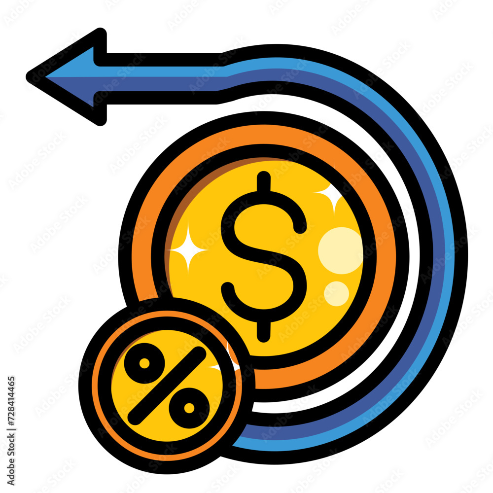 Internal Rate Of Return Icon Internal Rate Of Return Icon