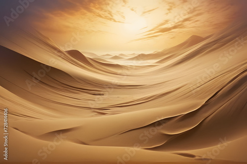 Depicting the desert with incredible views under the sunlight © Kristina K