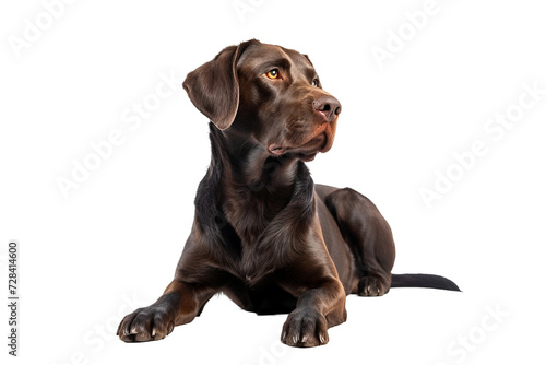 Springador Dog on Transparent Background