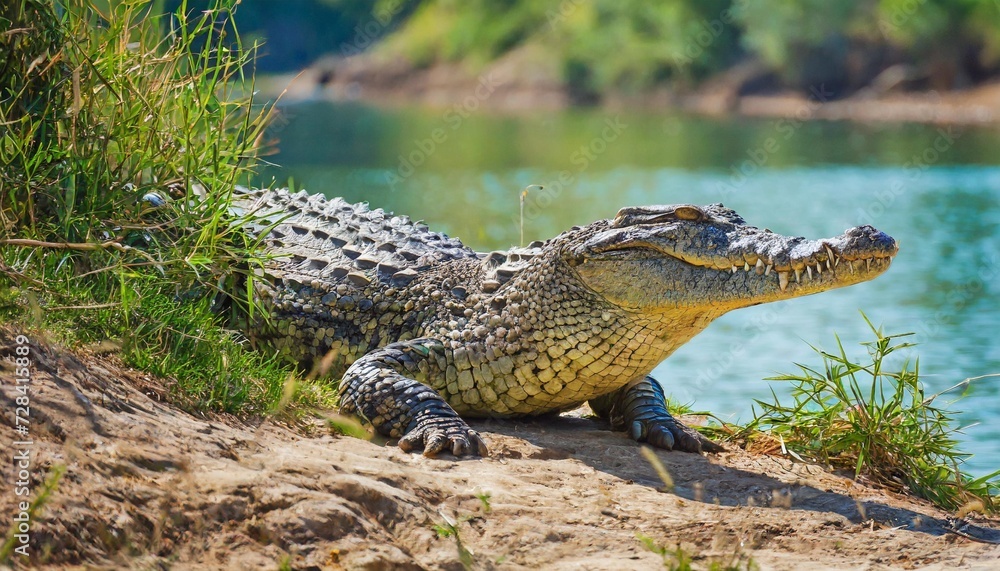 Obraz premium crocodile