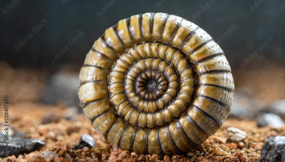 single isopod rolled into a ball single isopod rolled into a ball