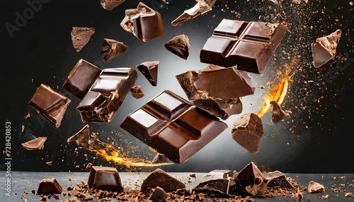 Chocoholic's Delight: Explosive Chocolate Bar Extravaganza