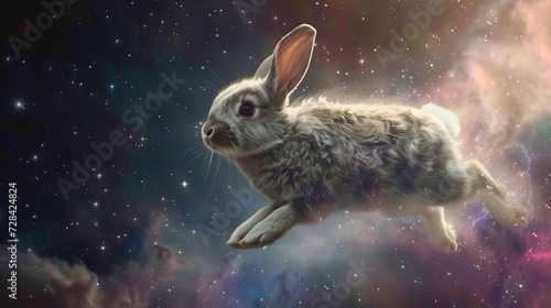 The Space Rabbit soars effortlessly through the sky. © Svfotoroom