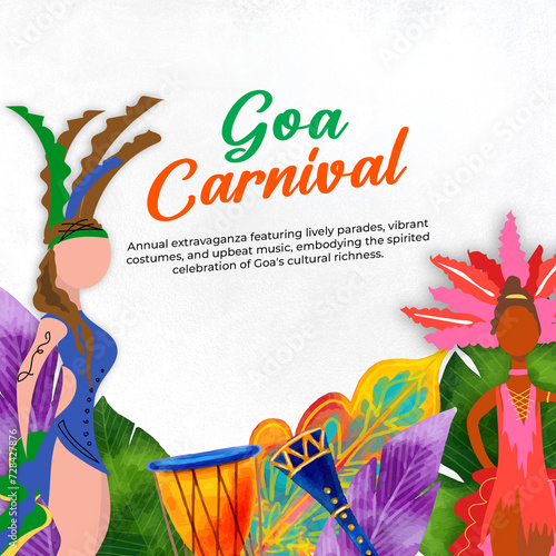 Goa Carnival Poster - Festi...