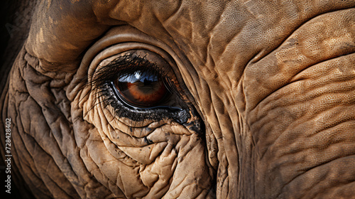 the face of an Elephant