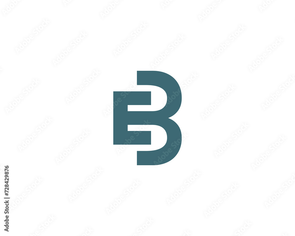 EB logo design vector template EB logo design vector template
