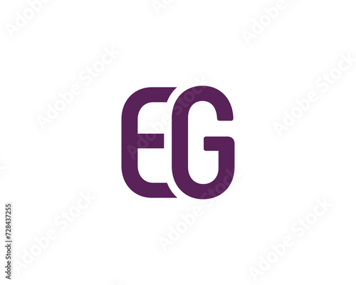 EG logo design vector template