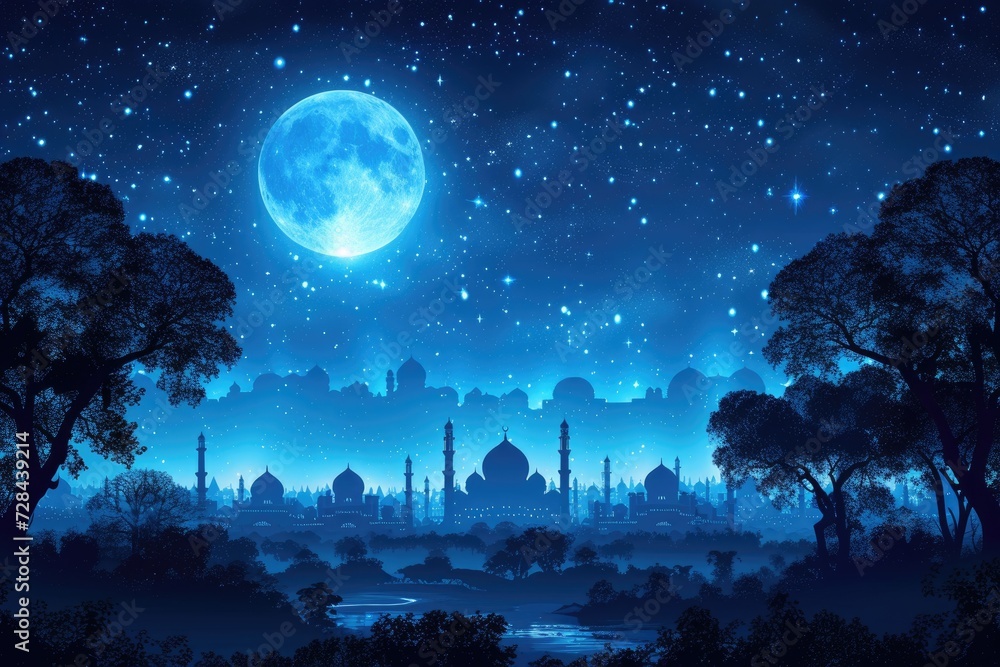 islamic greeting card for Ramadan kareem or ied mubarak background islamic greeting card for Ramadan kareem or ied mubarak background