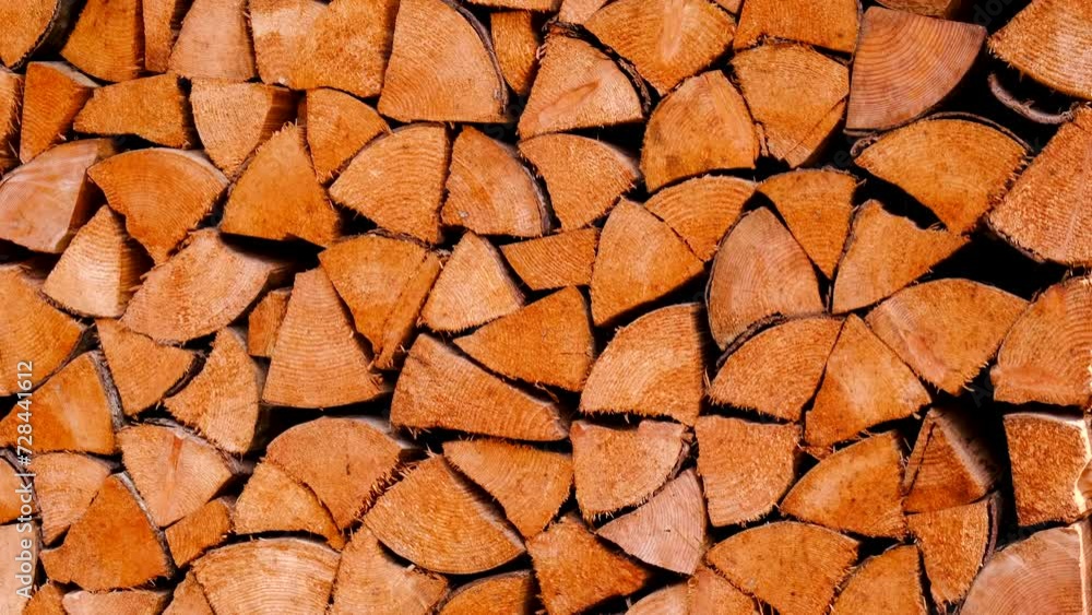 preparing firewood for the winter. Selective focus. preparing firewood for the winter. Selective focus.