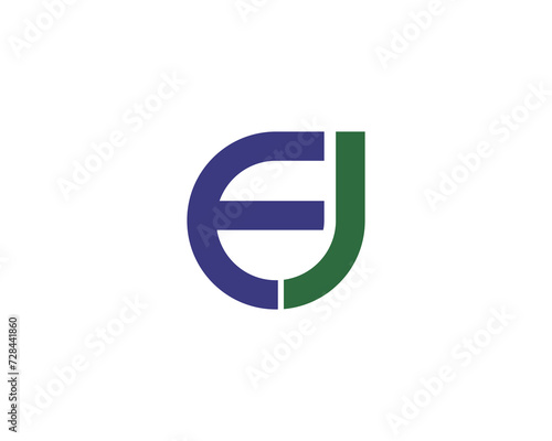 Free Download EJ logo design vector template - GFXLoad