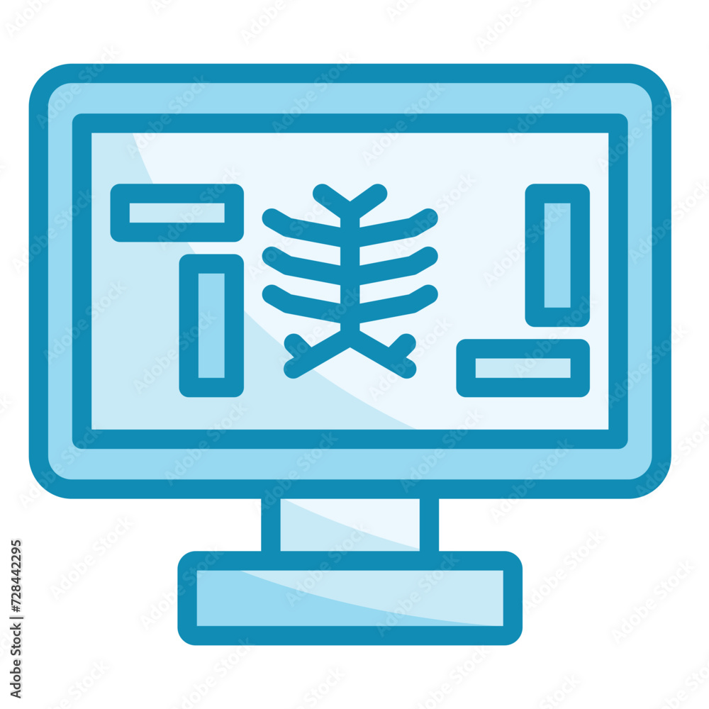 Obraz premium X-Ray Icon