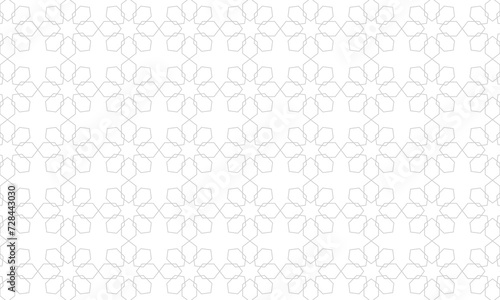 arabic tradional pattern. Seamless pettern background. Vector illustration photo