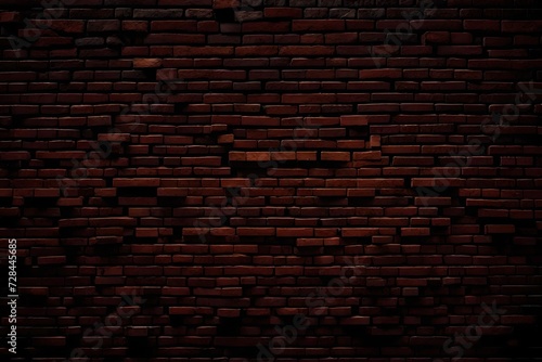 red brick wall