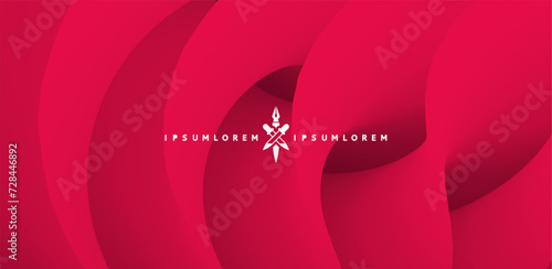 Abstract background with dynamic effect. Optical illusion of distortion of space. Modern pattern. 3d vector illustration for design. 