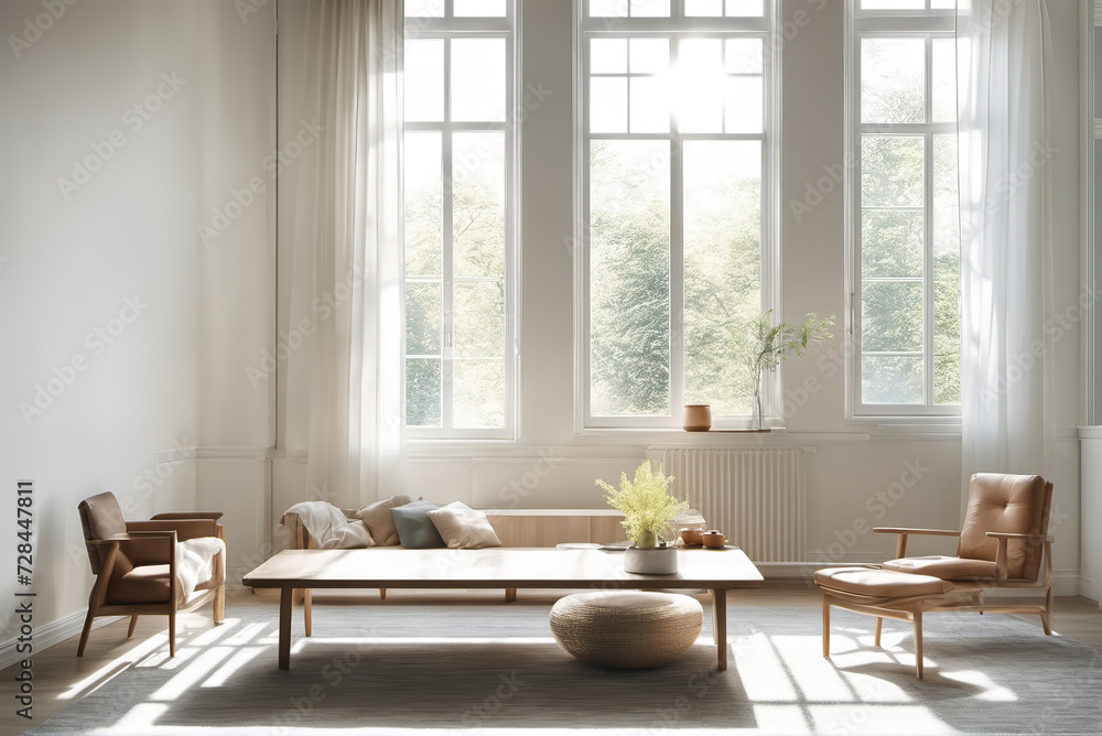Simple wabi-sabi style interior decoration Simple wabi-sabi style interior decoration