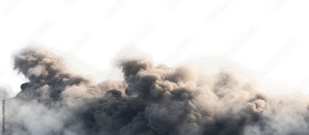 Fototapeta premium clouds in the mountains