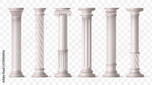 Stampa su tela Roman columns