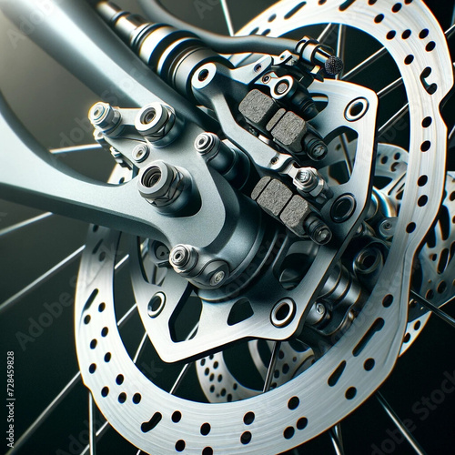 Precision Braking: The Art of Road Bike Brake Systems © shunfei