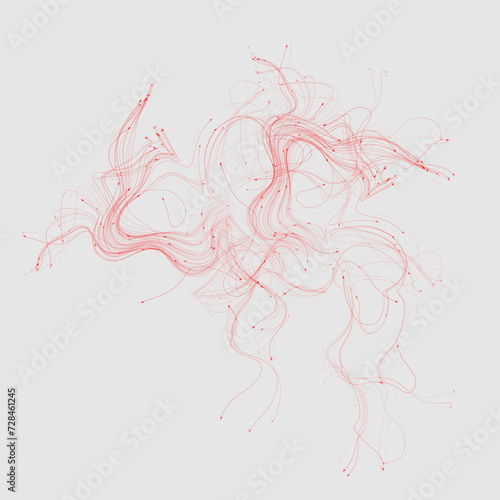 abstract background with smoke
