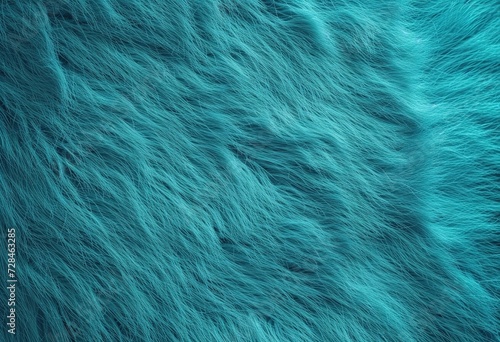 Vibrant aqua fur texture provides a high quality, detailed and realistic fur backdrop for creative and engaging visual projects.
