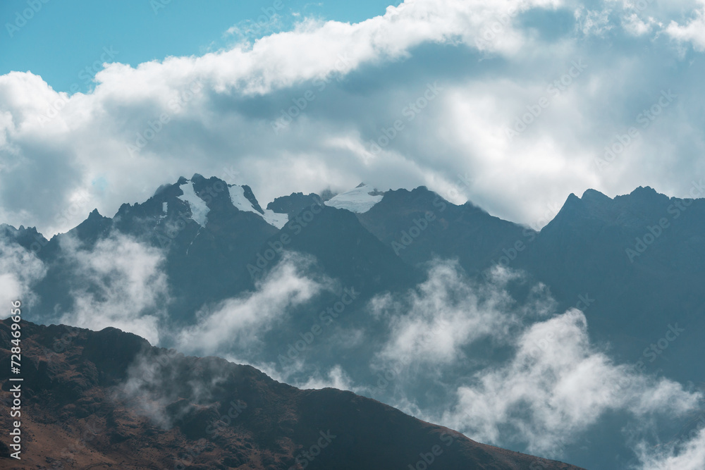 Fog in the mountains