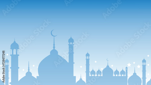 beautiful Ramadan day theme background