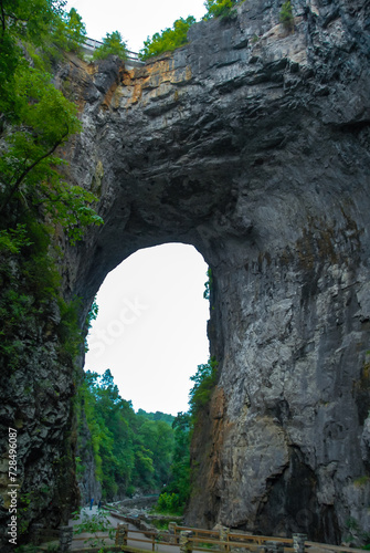 Cedar Creek Trail in Natural Bridge State Park, Virginia