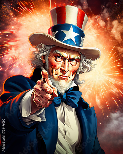 Uncle Sam, 4th of July