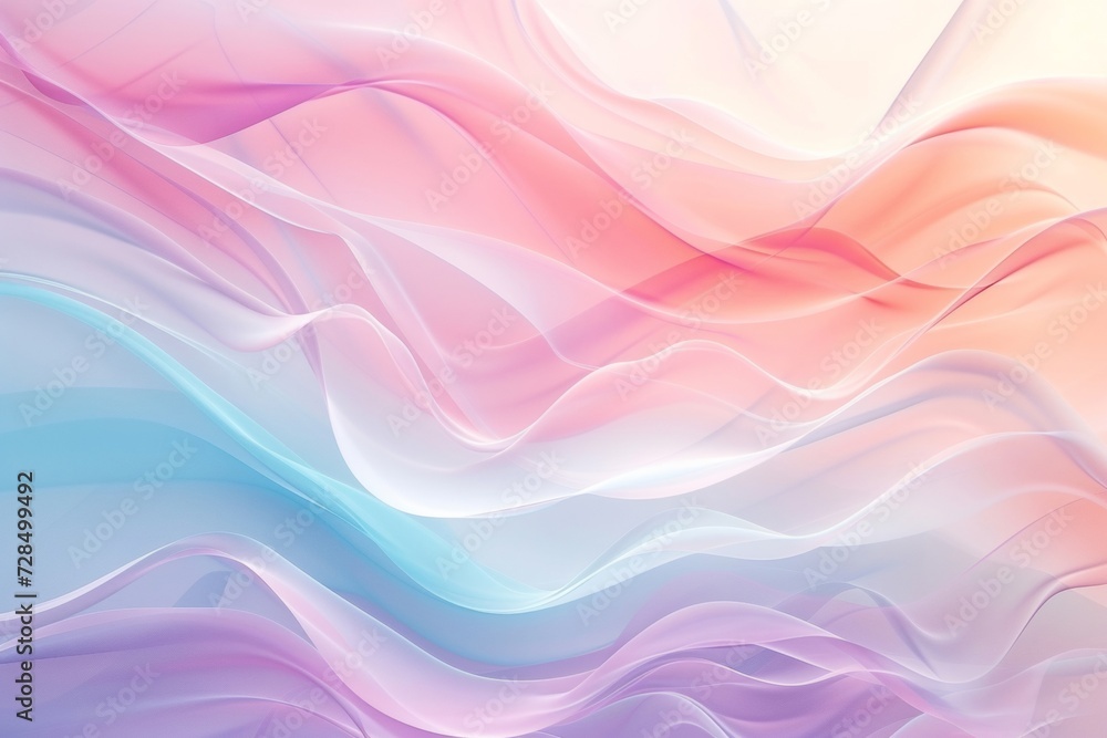 Enhance your design with this abstract wave background featuring pastel curve graphics and a smooth pink and blue pattern for a modern and stylish effect. Enhance your design with this abstract wave background featuring pastel curve graphics and a smooth pink and blue pattern for a modern and stylish effect.