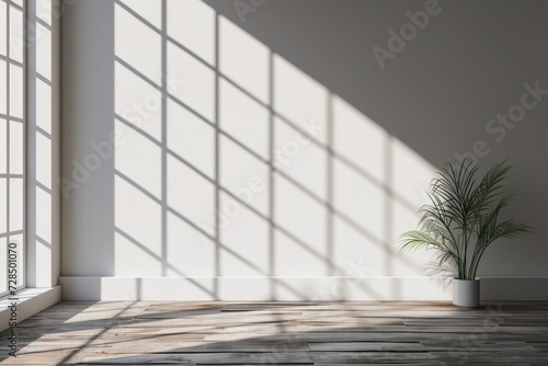 Add a touch of natural beauty to your designs with this shadow overlay effect, featuring sunlight streaming through a window, casting delicate leaf patterns on a transparent background.