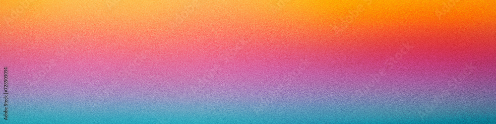 abstract rainbow color background, rough grunge grainy noised blurred color gradient, banner background