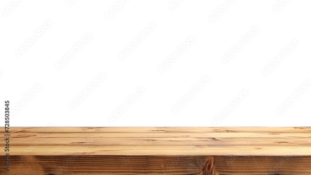 Empty wooden table for product placement, illustration PNG element cut out transparent isolated on white background ,PNG file ,artwork graphic design. Empty wooden table for product placement, illustration PNG element cut out transparent isolated on white background ,PNG file ,artwork graphic design.