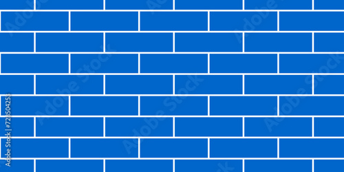 brick wall texture, Blue Brick Wall Elegance, An elegant blue brick wall with a clean, sophisticated design, providing a neutral backdrop suitable for various creative projects © Pakamas