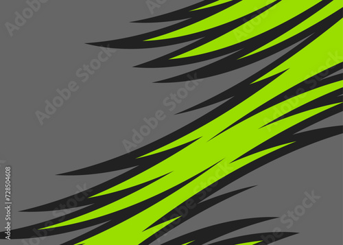 Abstract background with curved spike line pattern and with some copy space area