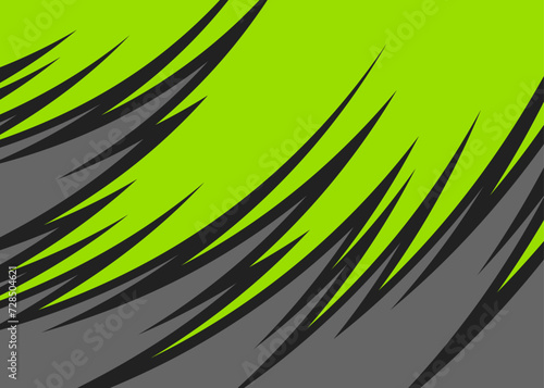Abstract background with curved spike line pattern and with some copy space area