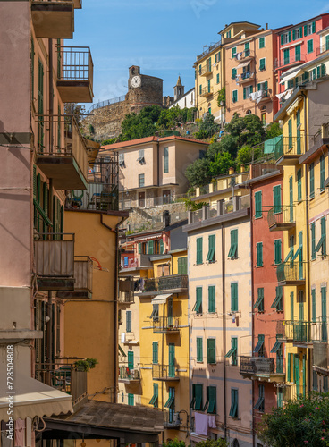 Riomaggiore at Cinque Terre © PRILL Mediendesign