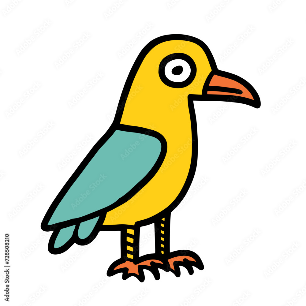bird cartoon isolated bird cartoon isolated
